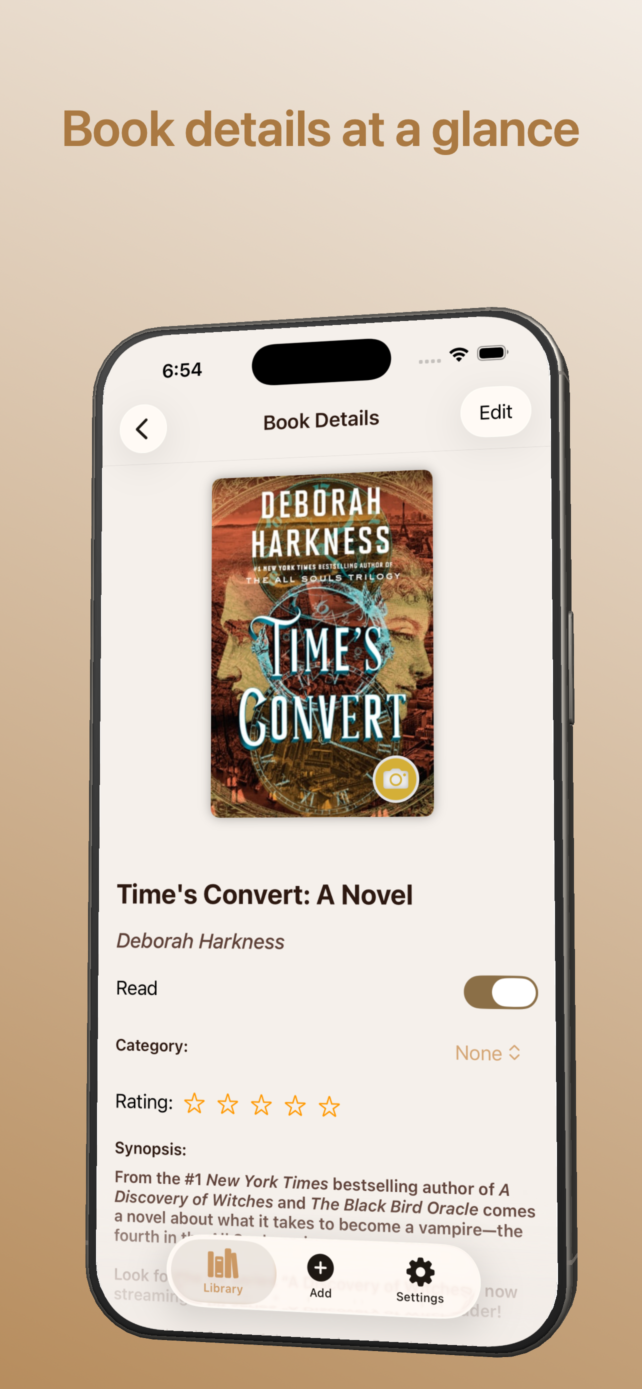 Smart Scanning - Add books instantly
